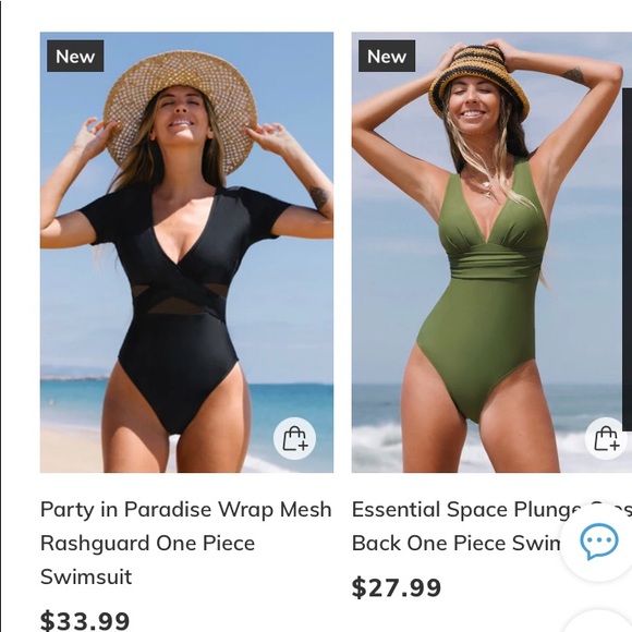 CUPSHE MYSTERY BOX! Includes THREE NEW swimsuits ❗️🚨 - Picture 8 of 11